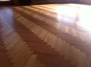 Floor refinish